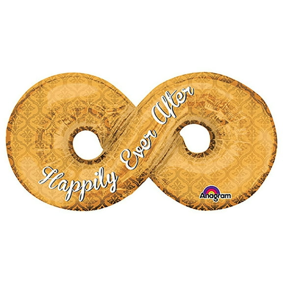 33 inch Happily Ever After Foil Mylar Balloon - Party Supplies Decorations