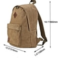 thumbnail image 2 of Mochila para portátil SeeMeroad Canvas 15.6 pulgadas para hombre y mujer, 2 of 6