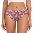 thumbnail image 1 of Fotbe Hearts for Valentines day Calzones Estampados para Mujer – Ropa Interior de Algodón, Cómoda, Suave y Elástica-Medium, 1 of 6