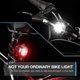 thumbnail image 2 of Bike Lights 2 Pc, Usb Rechargeable Bike Light Super Bright Front Headlight, 2 of 5