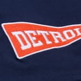 thumbnail image 5 of Women's Mitchell & Ness Navy Detroit Tigers Pep Rally Cropped Boxy T-Shirt, 5 of 7