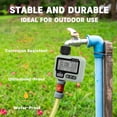 thumbnail image 5 of 2-Zone Hose Timer, Automatic Irrigation Controller with Rain Delay, Programmable Sprinkler Timer for Indoor Outdoor Balcony Garden Farm (Quality Plastic), 5 of 5