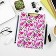 thumbnail image 6 of FMSHPON Watercolor Pink Flowers Clipboard Hardboard Wood Nursing Clip Board and Pull for Standard A4 Letter 13x9 inches, 6 of 7