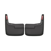 Husky Liners 58521 Custom Molded Mud Flaps Fit 21–25 F150 w/o Fender Flares – Front