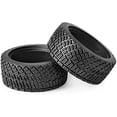 thumbnail image 7 of LINLIN 4PCS 65mm RC Rally Car Tyres Striped Pattern Rubber Tires Plastic Wheel Rims 12mm Hex Compatible with 1/10 RC On-Road Racing Car HSP Tamiya Sakura HPI WR8 HSP TT02 WLtoys, 7 of 7