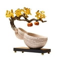thumbnail image 2 of Estatua de maní Macarena Escultura de resina decoración de mesa figura de Feng Shui tamaño 25 cm x 11 cm x 27 cm, 2 of 8