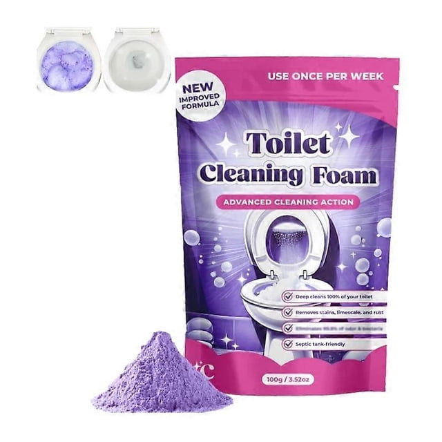 Fizzclean Toilet Foam Cleaner, Insta-Action Fizzclean Foam Cleaner