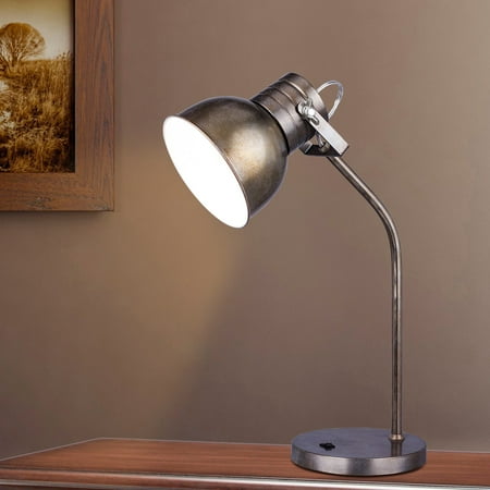 Rust Wall Lamp - Martin Richard W-1540 21.5 in. Metal Desk Lamp - Rust Brushed Steel