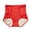 Red, variant on Double Support, Women's Cool Comfort Underwear, Full Coverage Brief Panty Postpartum Waist Shaping And Hip Lifting Body Shaping Underwear Black XL