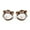 A-Monkey, variant on Hariumiu Cartoon Swimming Glasses with Adjustable Strap Nose Clip Transparent Lens, Silicone Frame Kids Anti Fog Swim Goggles