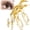 Yellow-2pcs, variant on Eyelash Curler Lash,2026 New Eyelash Curlers,lash curler with comb, Frameless Eyelash Curler with Toothed Comb