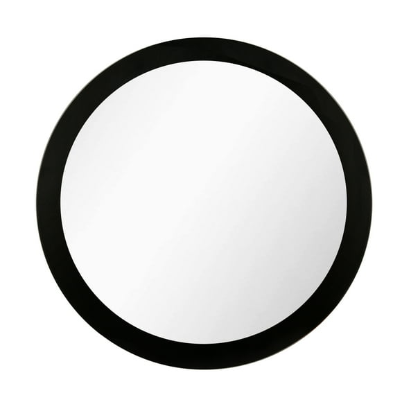 Makeup Mirror Round Cosmetic Mirror with Night Lamp Bedroom LED Night Light Makeup Supplies, Moon, 25cm