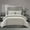 Beige, variant on Aurel 3 or 2 Piece Duvet Cover Set Herringbone Pattern