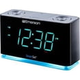 thumbnail image 1 of Emerson Radio ER100301 Réveil Intelligent 1,4 Po, Ensemble, Cyan, 1 of 9