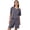Dark Gray, variant on Utoimkio Women's Pajama Sets Half Sleeve Pajama Tops with Shorts Two Piece Lounge Sets Summer Soft Comfy Sleepwear Size L-4XL