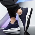 thumbnail image 6 of Men's Elevator Sneakers 2.36 Inch Invisible Height Increasing Lace up Fashion Sneakers, 6 of 14