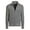 Light Gray, variant on Alta Men's Fleece Lined Casual Full-Zip Mock Neck Sweater - Light Gray Jacket -S