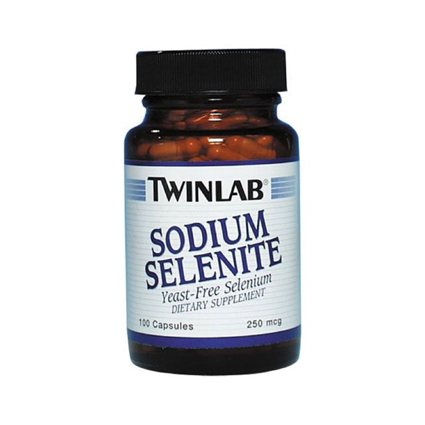 Twinlab Sodium Selenite Capsules, 100 Ct