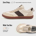 thumbnail image 2 of Sosenfer Women's Mesh Wide Toe Box Barefoot Shoes Zero Drop Walking Sneakers Minimalist Casual Shoes Beige, 2 of 5