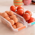 thumbnail image 3 of 4PCS Refrigerator Organizer Bins Baskets  Ideal for Fridge and Freezer Organization and Counter Food Container  Multi-color, 3 of 7