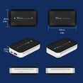 thumbnail image 2 of Router 4G LTE Mobile 10000mAh Portable Power Bank WiFi para viajes al aire libre Internet, 2 of 9