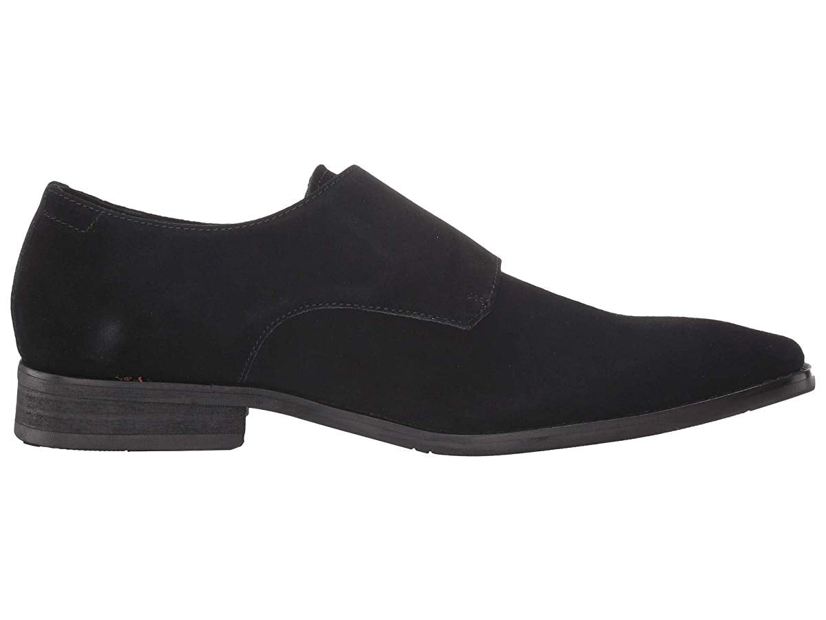 Calvin klein robbie tan double monk strap shoes Clearance