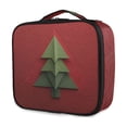 thumbnail image 2 of Makeup Train Case with Adjustable Dividers,Cosmetic Bag Portable Portability Bag Case Gifts Origami Tree, 2 of 8