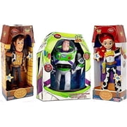 Toy Story Woody, Buzz Lightyear, Jessie Cowgirl TALKING action figure Dolls by Disney