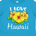 thumbnail image 4 of Inktastic I Love Hawaii Hibiscus Flowers Boys or Girls Toddler T-Shirt, 4 of 5