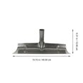 thumbnail image 3 of Iron Fowl Manure Shovel Convenient Manual Manure Spade Head Practical Manure Rake Head, 3 of 4
