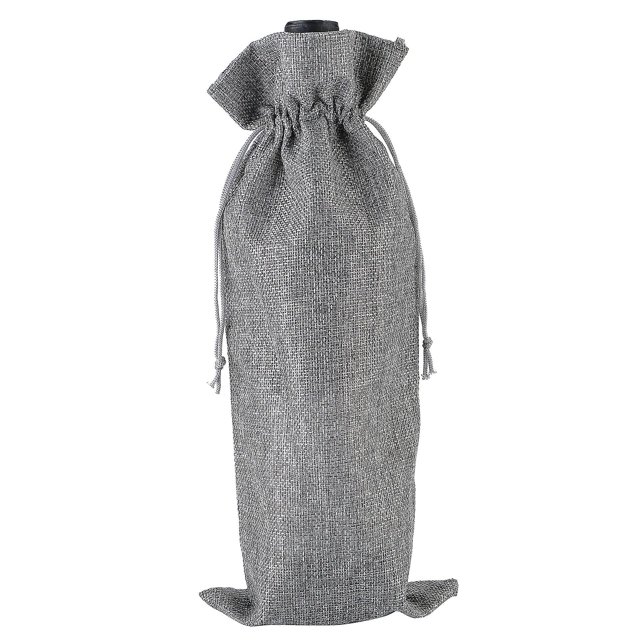 20/10 bolsas de yute y arpillera para vino con cordón, bolsas de regalo de tela de arpillera para degustación a ciegas, fiesta de Halloween