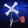 thumbnail image 1 of Llave cruzada universal BuyWeekMX 10 piezas llave cruzada de control universal multifunción compacta y liviana, 1 of 9
