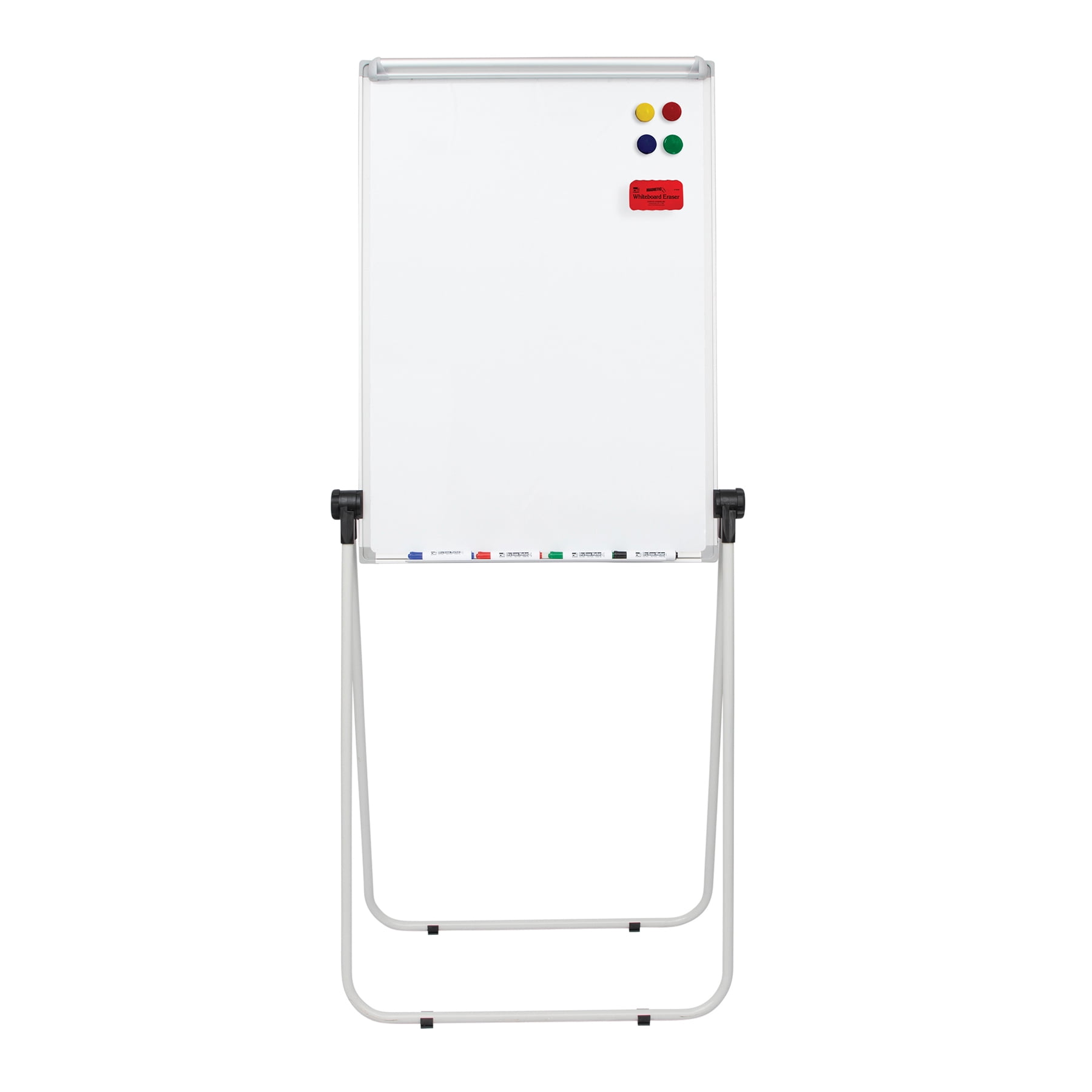 Charles Leonard Double Sided Magnetic Whiteboard Easel