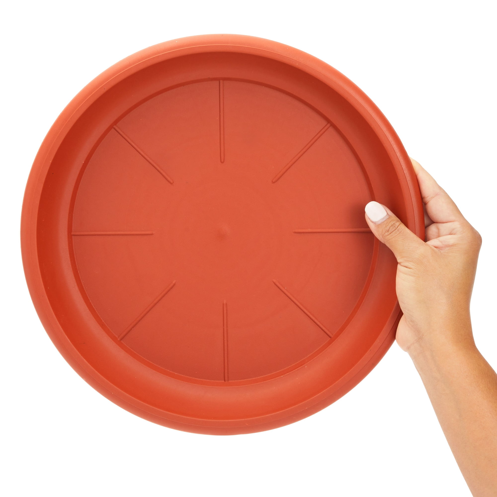 Heyous 4er Set Pflanzuntersetzer Transparent – Runde Abtropfschale Für Blumentöpfe