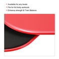 thumbnail image 4 of Unique Bargains Exercise Core Sliders, 230x180x7mm Dual Sided ABS EVA Foam Glider Discs, Red, 4 of 5