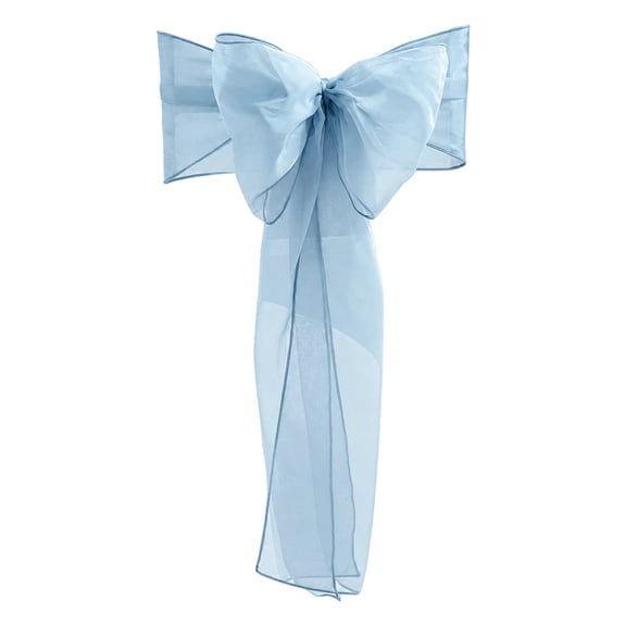 TACILIP Home Decor, 1PC Chair Sashes Tulles Bow Ribbon For Wedding Party Decoration Chair Back Drapes Fabric Banquet Decor For Birthday Shower Hotel Restaurant, Gifts for Family