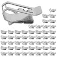 thumbnail image 1 of Stainless Steel Trailer Frame Wire Clips, 50pcs Heavy Duty Cable Clips for Auto Truck Trailer Wiring Replacement, 1 of 5