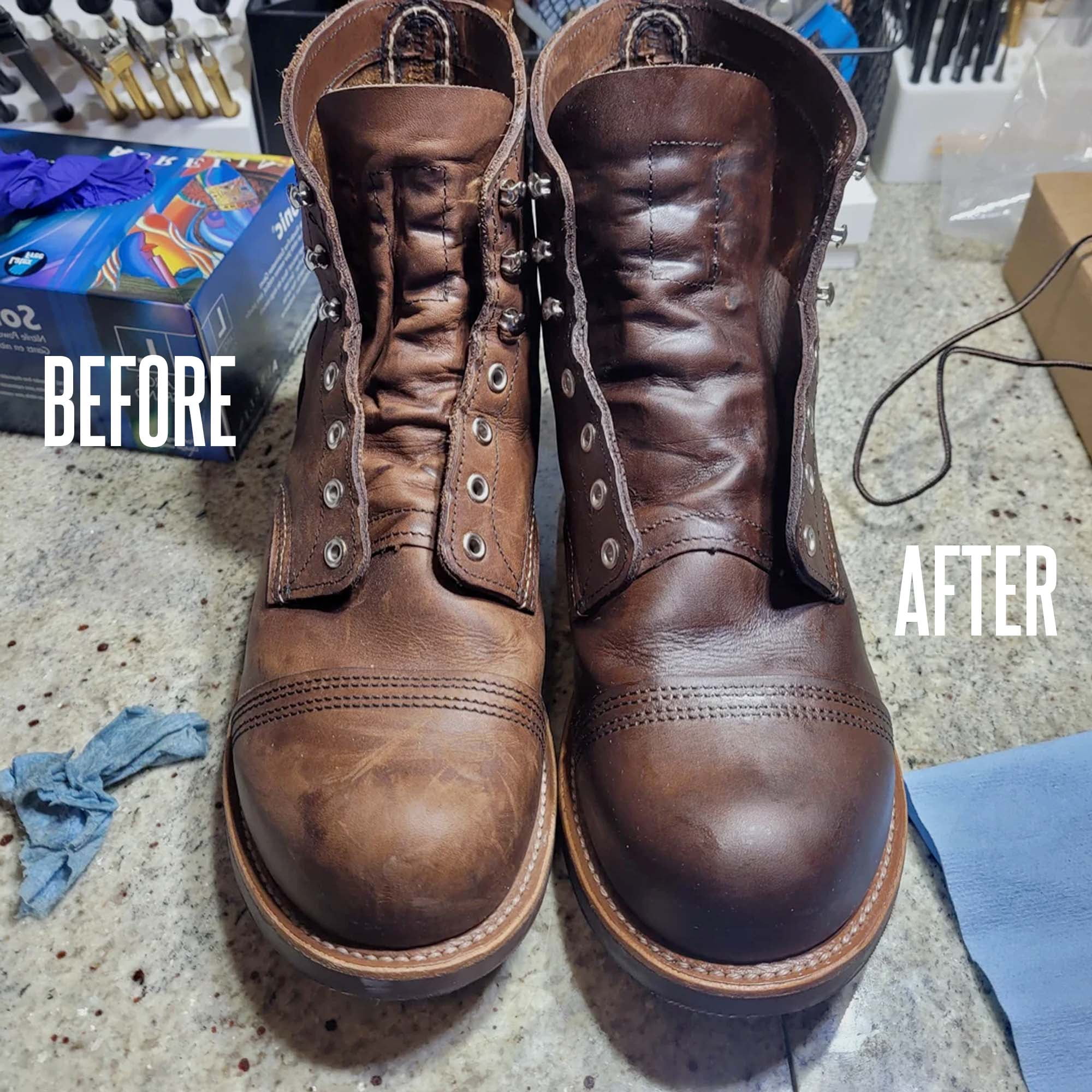 Leather boot softener deals