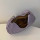 thumbnail image 2 of Bolso Cuero PU Con Forma Media Sólido para Mujer Mano () Púrpura, 2 of 8