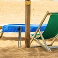 thumbnail image 2 of OULII 1Pcs Sand Anchor for Beach Umbrella Metal Preventing Blow Over for Camping, 2 of 8
