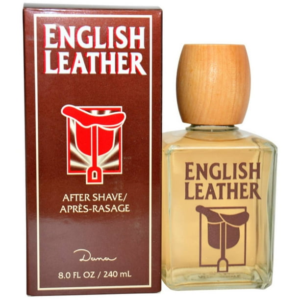 Dana English Leather for Men After Shave Splash, 8 oz