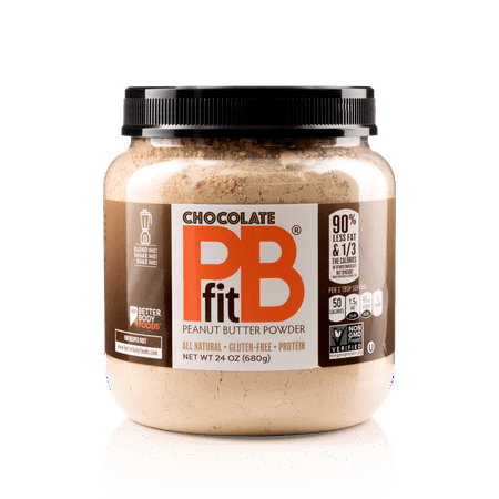 - PBfit All-Natural Chocolate Peanut Butter Powder, 24 oz