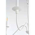 thumbnail image 2 of Living District Rohan 42" 6-Light Transitional Metal Chandelier in Satin Gold, 2 of 7