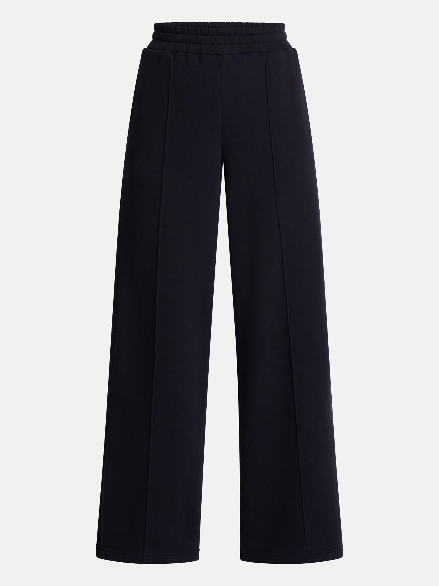 Athletic Works Women's and Women's Plus Pintuck Wide Leg Fleece Pants, 30" Inseam, Sizes XS-4X