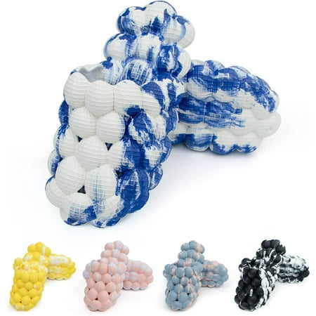 

Funny Spa Slippers Massage Bubble Slides Slippers for Women Men Soft Pillow Stress Relief Slide Sandals for Ladies Funny Lychee Non-slip Gym House Slippers Shower Bedroom Slippers