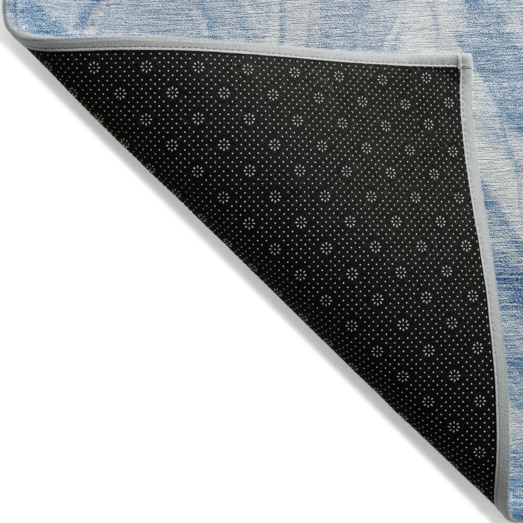 Addison Rugs Chantille Indoor/Outdoor Transitional Waves Blue Washable Rectangle Rug, 3' x 5'