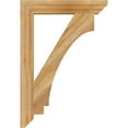 thumbnail image 3 of Ekena Millwork 4"W x 26"D x 38"H Imperial Slat Rough Sawn Bracket, Western Red Cedar, 3 of 4