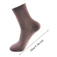 thumbnail image 2 of HNMKIU Men Polyester Half Cushion Mid Crew Socks for Comfort and Durability - Ideal for Everyday Wear—1 Pack,Sizes One Size, 2 of 3