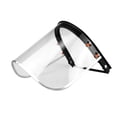 thumbnail image 2 of ColoMX Escudo facial protector de visor transparente para la máscara de seguridad anti-fog de hombres para el sombrero duro para la soldadura de la construcción máscara transparente, 2 of 8