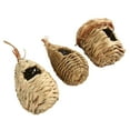 thumbnail image 4 of Hand Woven Bird House,  Heat Dissipation 3Pcs Hummingbird House  For Pearl Bird, 4 of 8